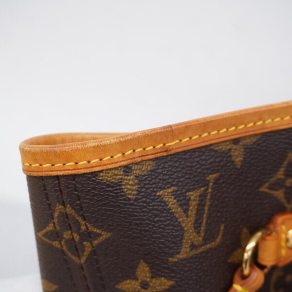 1240001051416 7 Louis Vuitton Neverfull MM Monogram Tote Bag Brown