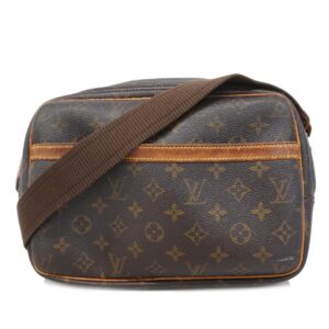 1240001051417 1 Louis Vuitton Neverfull MM Monogram Tote Bag Brown