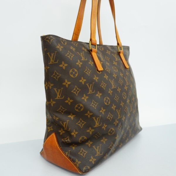 1240001051424 2 Louis Vuitton Cabamezzo Monogram Tote Bag Brown