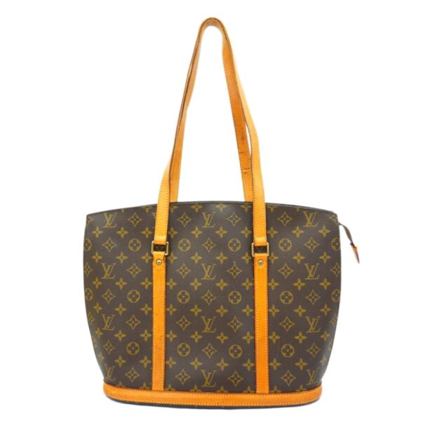 1240001051425 1 Louis Vuitton Babylon Monogram Shoulder Bag Brown