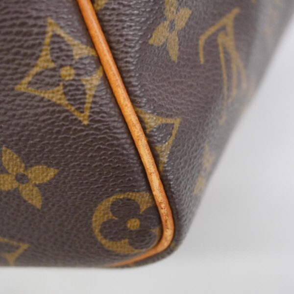 1240001051470 12 Louis Vuitton Speedy 30 Monogram Handbag Brown