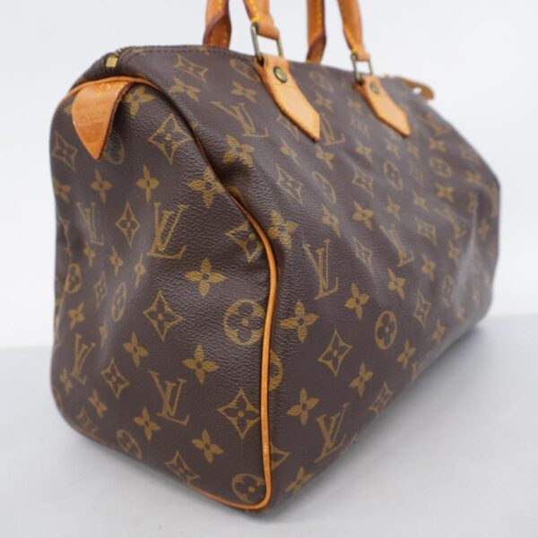 1240001051470 2 Louis Vuitton Speedy 30 Monogram Handbag Brown