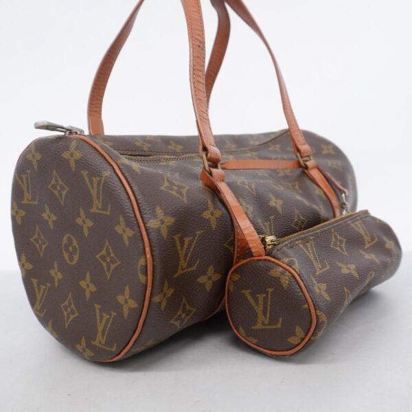 1240001051472 2 1 Louis Vuitton Papillon 30 Monogram Handbag Brown