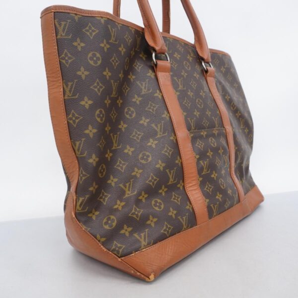 1240001051476 2 Louis Vuitton Sac Weekend GM Monogram Tote Bag Brown