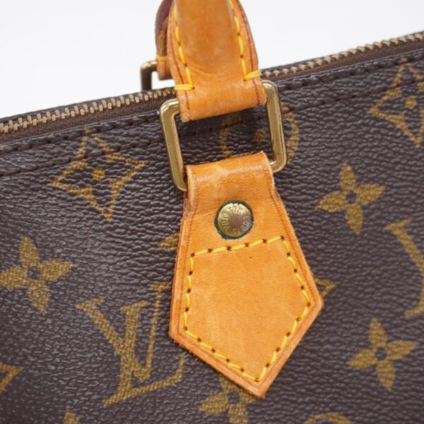 1240001051502 12 Louis Vuitton Speedy 25 Monogram Handbag Brown