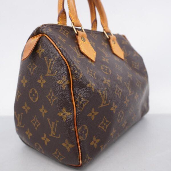 1240001051502 2 Louis Vuitton Speedy 25 Monogram Handbag Brown