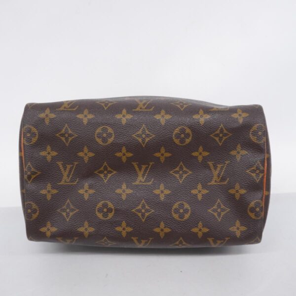 1240001051502 3 Louis Vuitton Speedy 25 Monogram Handbag Brown