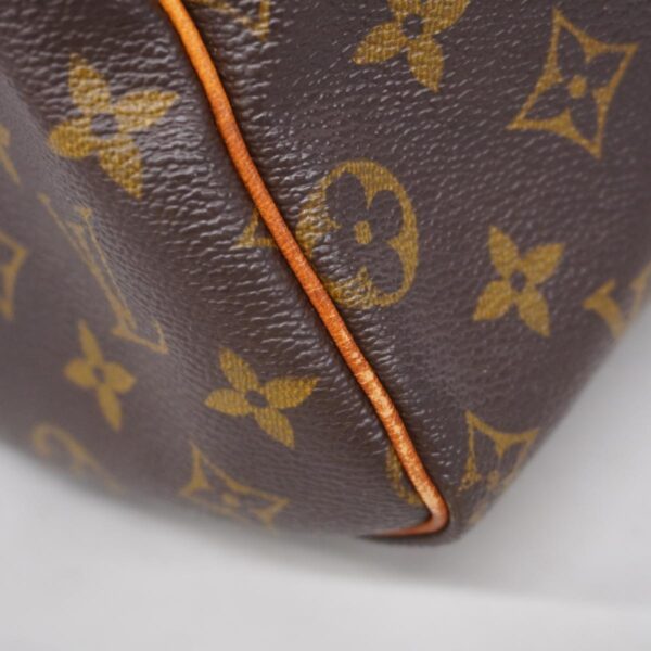 1240001051502 6 Louis Vuitton Speedy 25 Monogram Handbag Brown