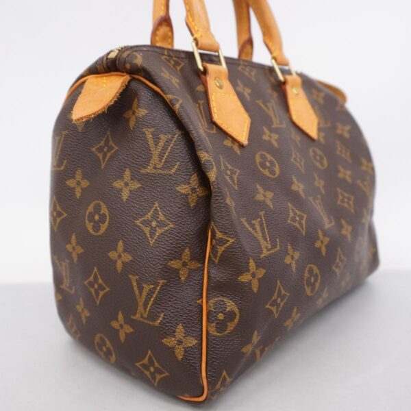 1240001051510 2 Louis Vuitton Speedy 25 Monogram Handbag Brown