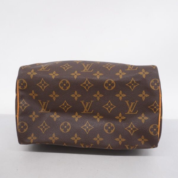 1240001051510 3 Louis Vuitton Speedy 25 Monogram Handbag Brown