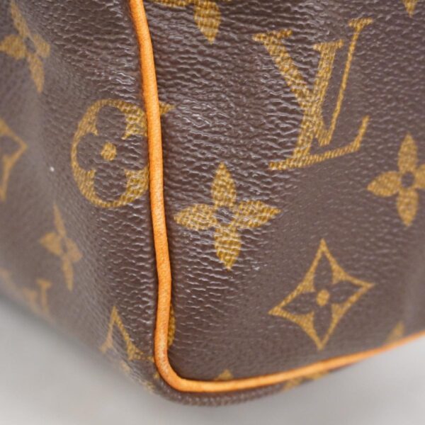 1240001051510 6 Louis Vuitton Speedy 25 Monogram Handbag Brown