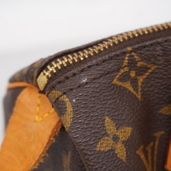 1240001051510 9 Louis Vuitton Speedy 25 Monogram Handbag Brown