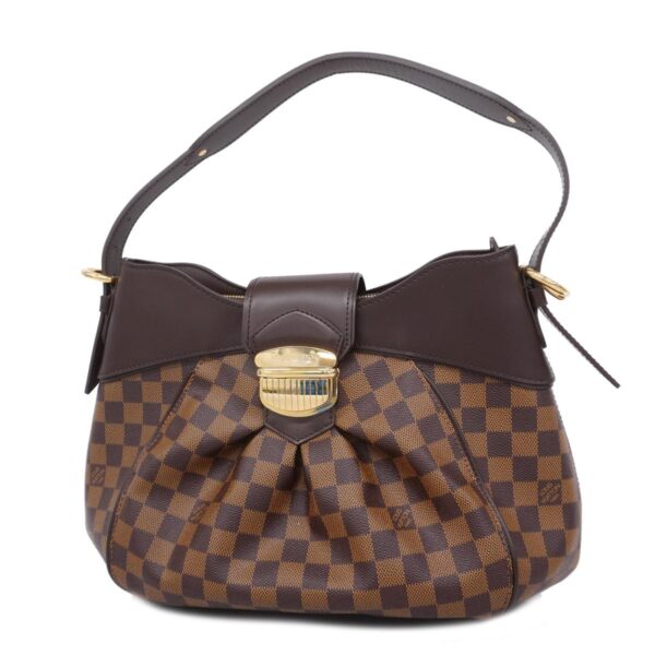 1240001051515 1 Louis Vuitton Sistina MM Damier Shoulder Bag Ebene