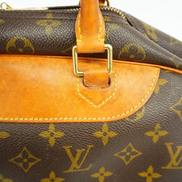 1240001051516 12 Louis Vuitton Deauville Monogram Handbag Brown