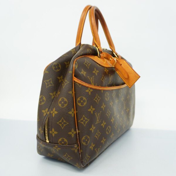 1240001051516 2 Louis Vuitton Deauville Monogram Handbag Brown