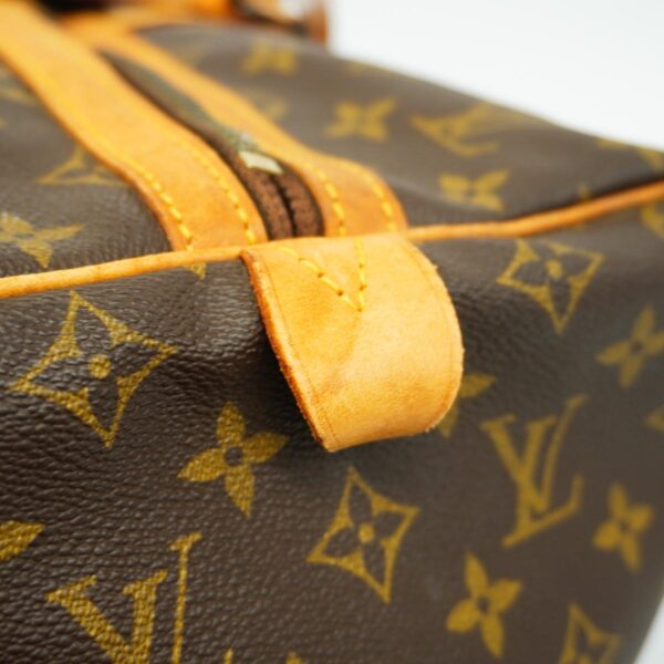 1240001051525 10 Louis Vuitton Saxophone Pool 45 Monogram Bag Brown