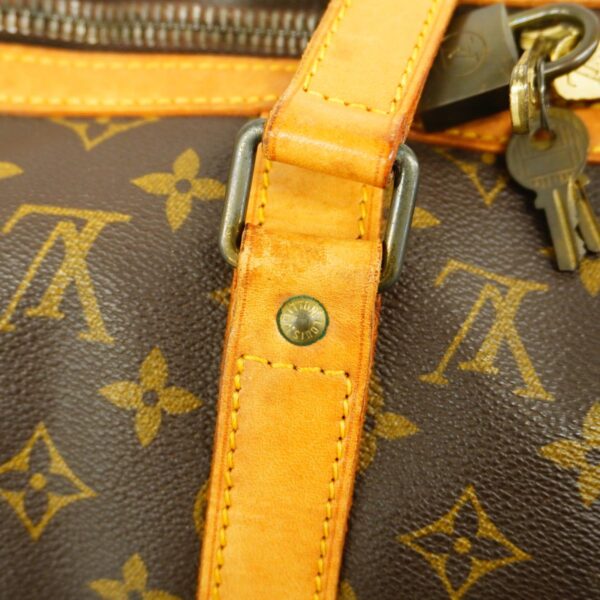 1240001051525 9 Louis Vuitton Saxophone Pool 45 Monogram Bag Brown