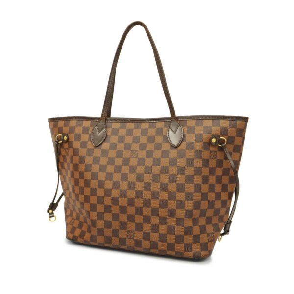 1240001051566 1 Louis Vuitton Neverfull MM Damier Tote Bag Ebene