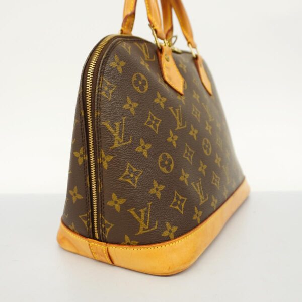 1240001051567 2 Louis Vuitton Alma Monogram Handbag Brown