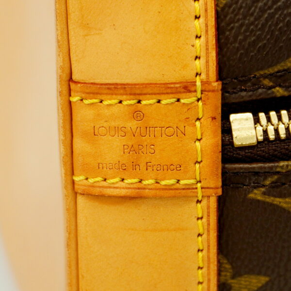 1240001051567 5 Louis Vuitton Alma Monogram Handbag Brown