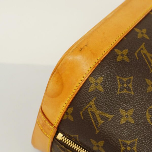 1240001051567 7 Louis Vuitton Alma Monogram Handbag Brown