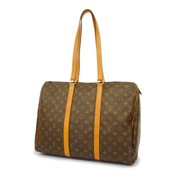 1240001051596 1 Louis Vuitton Flannelly 45 Monogram Bag Brown