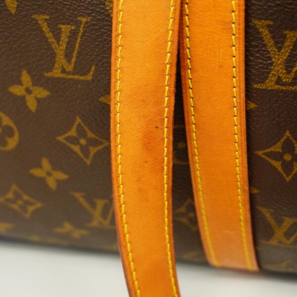 1240001051596 11 Louis Vuitton Flannelly 45 Monogram Bag Brown