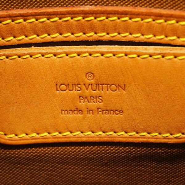 1240001051596 5 Louis Vuitton Flannelly 45 Monogram Bag Brown