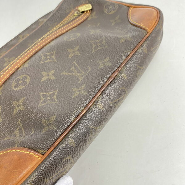 1240001051600 9 Louis Vuitton Marly Dragonne GM Monogram Clutch Bag Brown