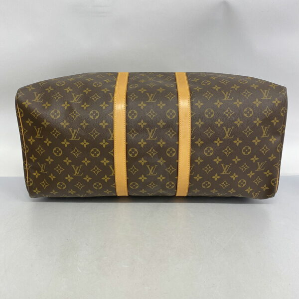 1240001051604 3 Louis Vuitton Keepall 55 Monogram Bag Brown