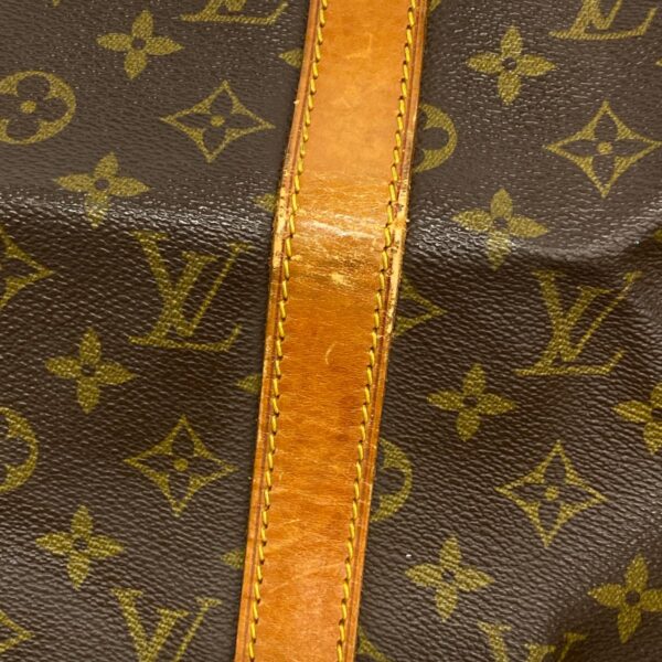 1240001051615 17 Louis Vuitton Keepall 50 Monogram Bag Brown