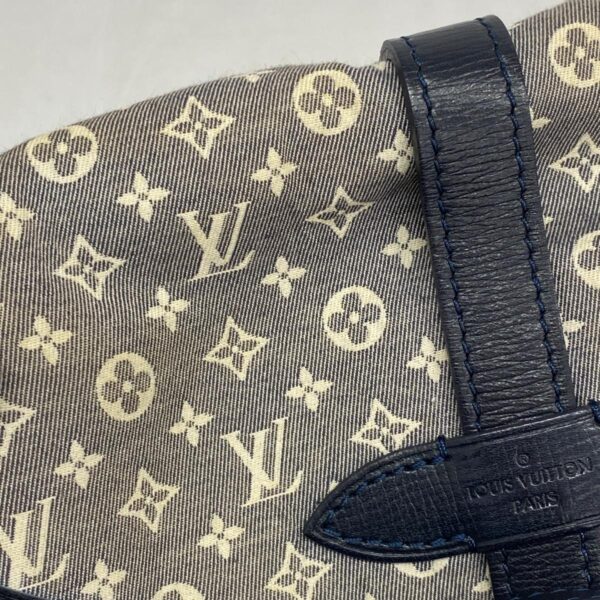 1240001051618 11 Louis Vuitton Saumur PM Monogram Idille Shoulder Bag Ankle