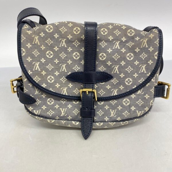 1240001051618 14 Louis Vuitton Saumur PM Monogram Idille Shoulder Bag Ankle