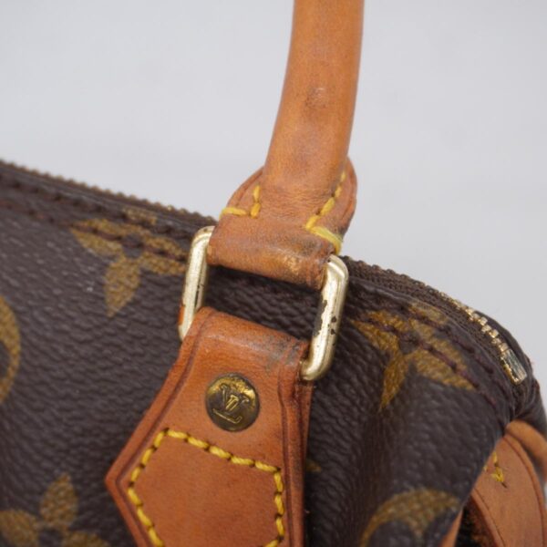 1240001051644 7 Louis Vuitton Mini Speedy Monogram Handbag Brown