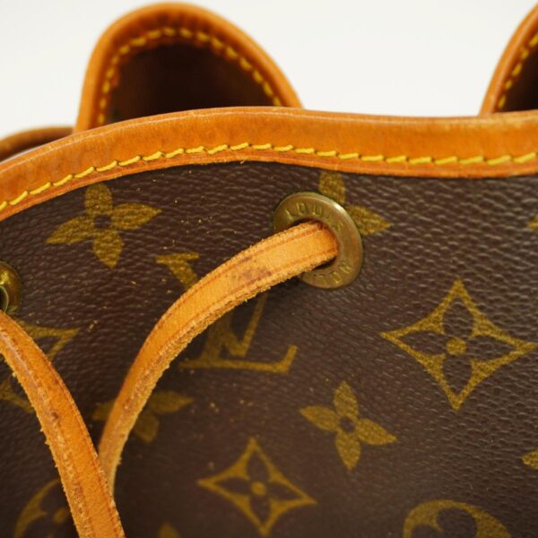 1240001051672 13 Louis Vuitton Petit Noe Monogram Shoulder Bag Brown