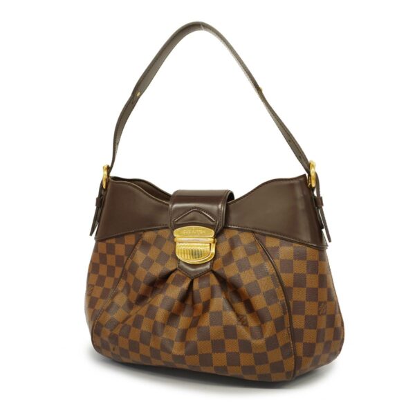 1240001051676 1 1 Louis Vuitton Sistina MM Damier Shoulder Bag Ebene