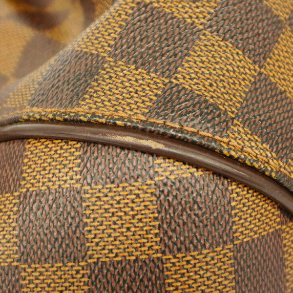 1240001051676 6 1 Louis Vuitton Sistina MM Damier Shoulder Bag Ebene