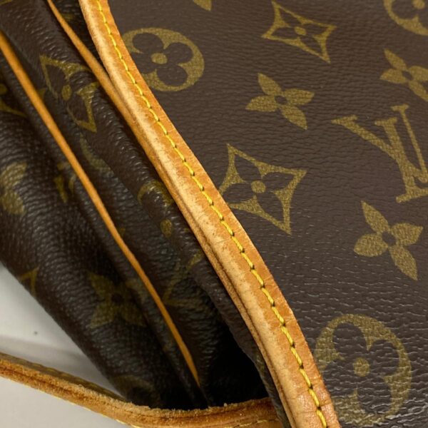 1240001051681 8 Louis Vuitton Saumur 35 Monogram Shoulder Bag Brown