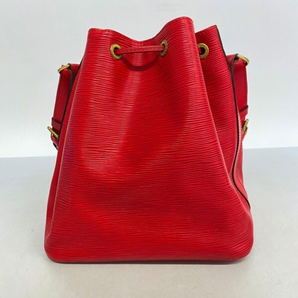 1240001051682 17 Louis Vuitton Petit Noe Epi Shoulder Bag Castilian Red