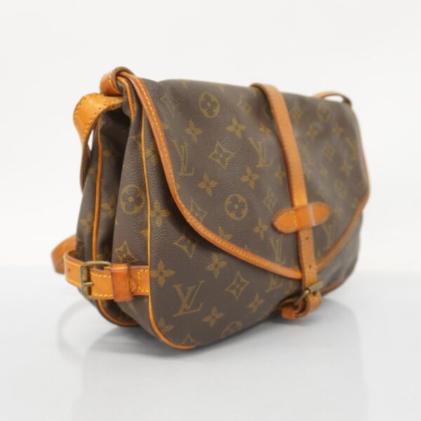 1240001051697 2 Louis Vuitton Saumur 30 Monogram Shoulder Bag Brown