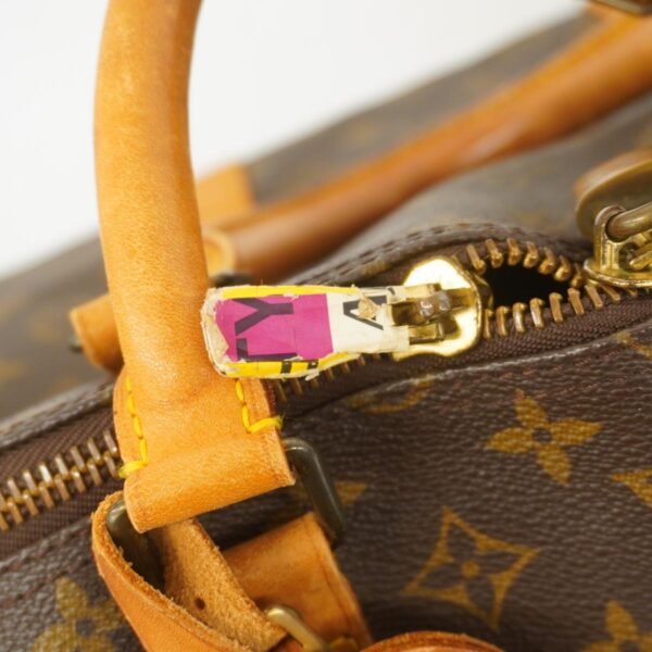 1240001051699 10 Louis Vuitton Keepall Bandouliere 60 Monogram Bag Brown