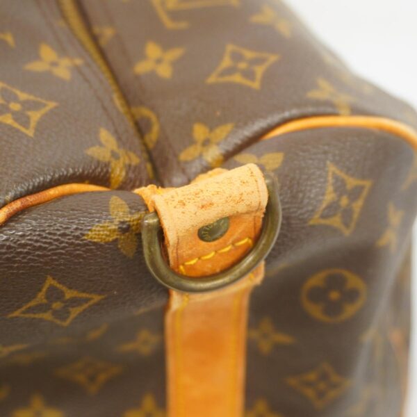 1240001051699 7 Louis Vuitton Keepall Bandouliere 60 Monogram Bag Brown