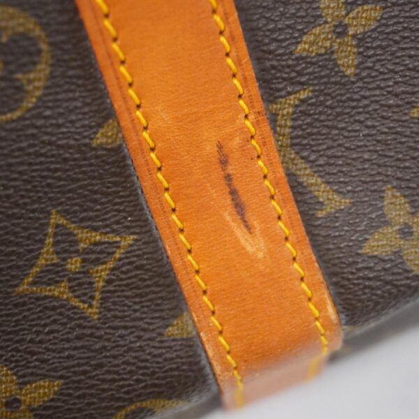 1240001051710 8 Louis Vuitton Keepall 55 Monogram Bag Brown