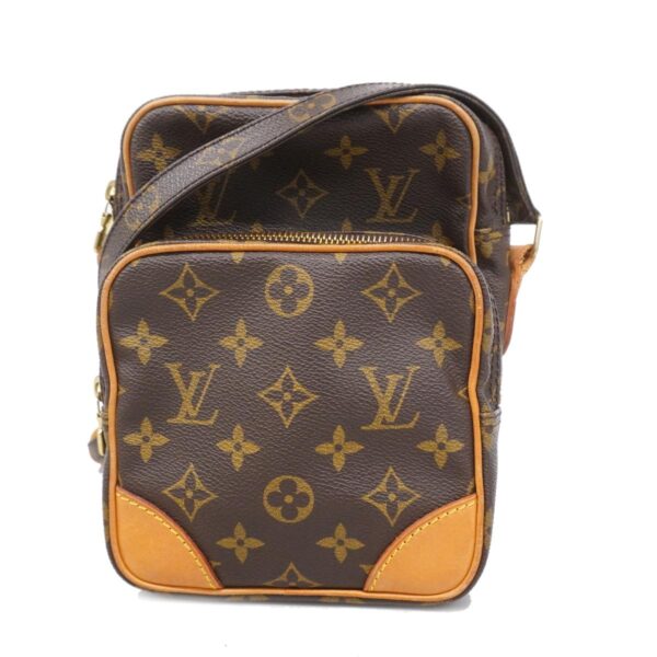 1240001051714 1 Louis Vuitton Amazon Monogram Shoulder Bag Brown