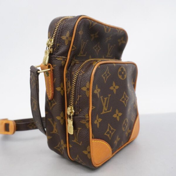 1240001051714 2 Louis Vuitton Amazon Monogram Shoulder Bag Brown