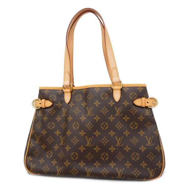 1240001051716 1 Louis Vuitton Batignolles Horizontal Monogram Tote Bag Brown