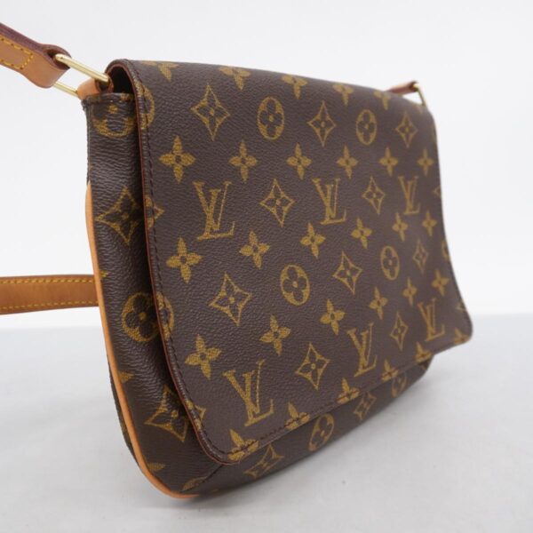 1240001051718 2 Louis Vuitton Musette Tango Short Strap Monogram Shoulder Bag Brown