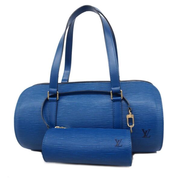 1240001051729 1 Louis Vuitton Soufflo Epi Handbag Toledo Blue