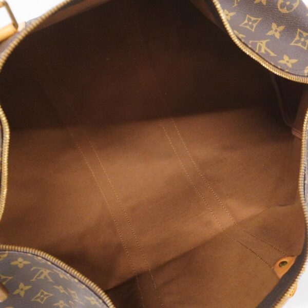 1240001051730 4 Louis Vuitton Keepall 50 Monogram Bag Brown