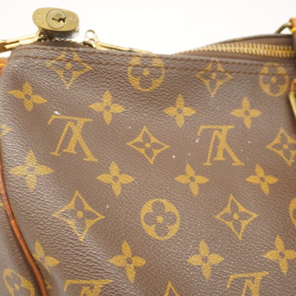 1240001051731 12 Louis Vuitton Keepall 45 Monogram Bag Brown